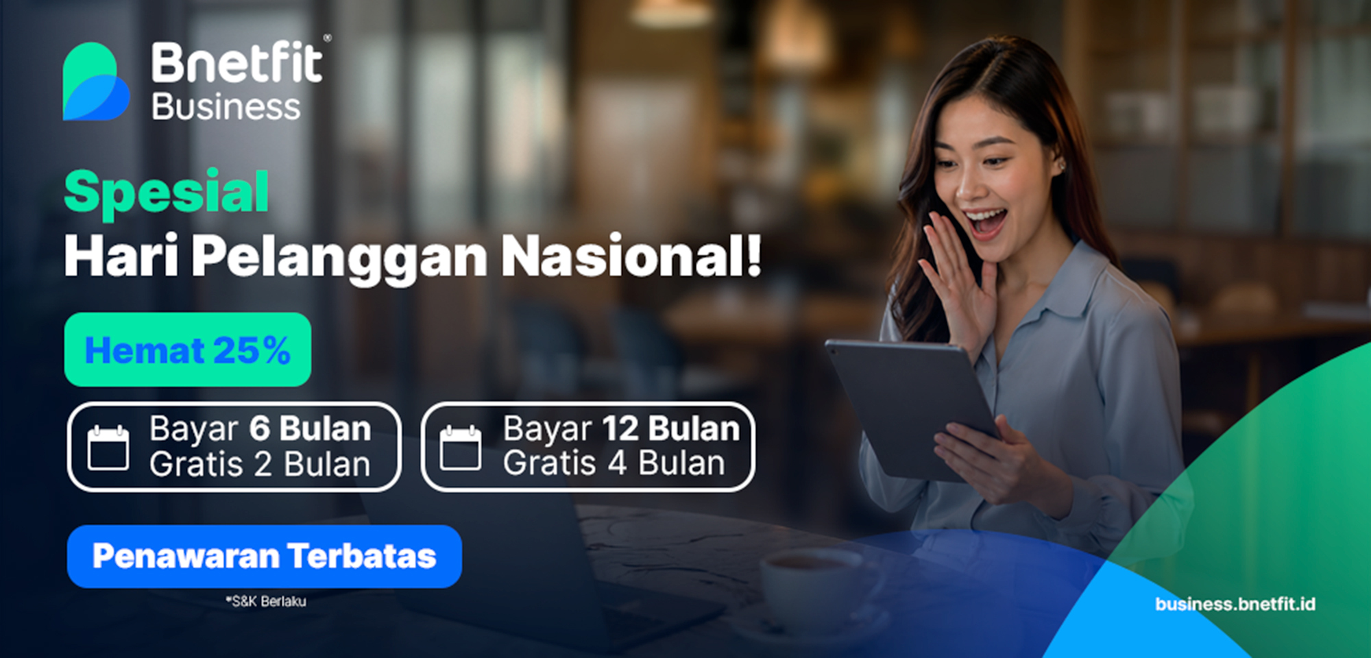 Rayakan Hari Pelanggan Nasional bersama Bnetfit Bisnis